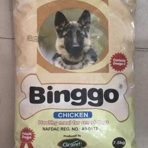 Binggo adult dog food 7.5kg