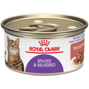 Royal Canin Spayed & Neutered Thin Slices in Gravy Canned Cat Food