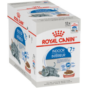 Royal Canin Indoor 7+ Morsels in Sauce Pouch Cat food