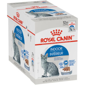 Royal Canin Indoor Adult Loaf in Gravy Pouch Cat Food