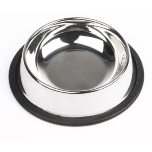 Stainless steel pet feeding bowl large size