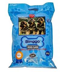 Binggo dry dog food 5kg