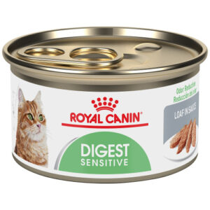 Royal Canin Digest Sensitive Loaf in Sauce Canned Cat Food case of 24 cans 165g