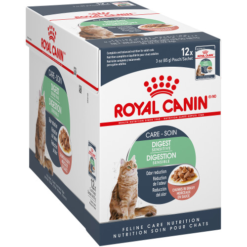 Royal Canin Digest Sensitive Chunks in Gravy Adult Cat Food