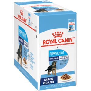 Royal Canin Large Puppy Wet Dog Food, case of 10 Pouch, 140g