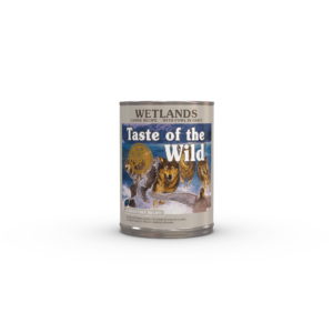 Taste Of The Wild Wetlands Canine Formula with Fowl in Gravy Case Of 12 Canned Dog Food 374g