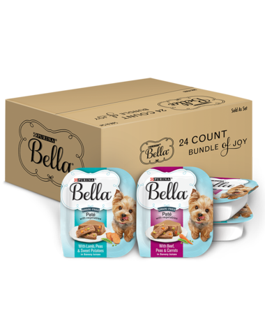 PURINA Bella Lamb Beef with Vegetables Pate Grain Free Small