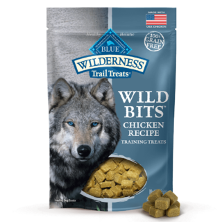 Blue Buffalo Wilderness Trail Treats Chicken Wild Bits Grain-Free Training Dog Treats 283g