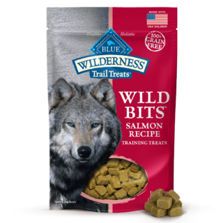 Blue Buffalo Wilderness Trail Treats Salmon Wild Bits Grain-Free Training Dog Treats 283g