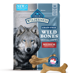 Blue Buffalo Wilderness Wild Bones Grain-Free Medium Dental Dog Treats 765g