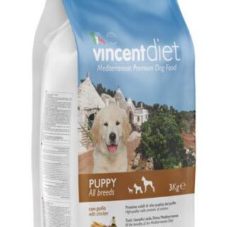 vincent diet puppy chicken dog food