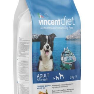 vincent diet adult oily fish dog food