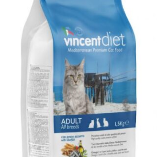 vincent diet adult bluefish dry cat food