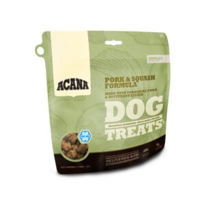 ACANA SINGLES GRAIN-FREE LIMITED INGREDIENT PORK & SQUASH DOG TREATS 90g