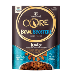 Wellness CORE Bowl Boosters Tender Whitefish & Salmon Recipe Dog Food Mixer or Topper 113g