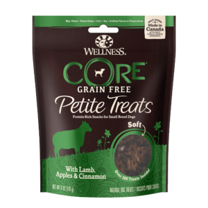 Wellness CORE Petite Treats Lamb, Apples & Cinnamon Recipe Soft Grain-Free Dog Treats 170g