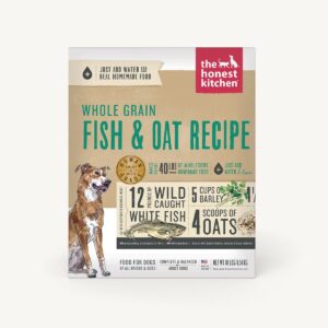 The Honest Kitchen Whole Grain Fish & Oat Recipe Dehydrated Dog Food 4.5kg