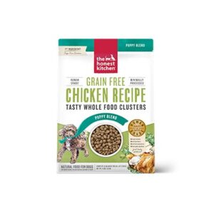 The Honest Kitchen Whole Food Clusters Chicken Recipe Puppy Blend Grain-Free Dehydrated Dog Food 9kg