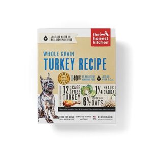 The Honest Kitchen Whole Grain Turkey Recipe Keen Dehydrated Dog Food 4.5kg