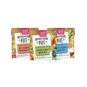 The Honest Kitchen Butcher Block Pate Variety Pack of 3 Wet Dog Food 298g