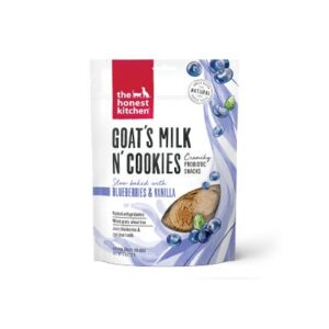 The Honest Kitchen Goat's Milk N' Cookies Slow Baked With Blueberries & Vanilla Dog Treats 227g