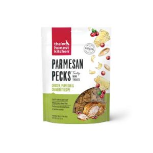 The Honest Kitchen Parmesan Pecks Chicken, Parmesan & Cranberry Recipe Dog Treats 227g