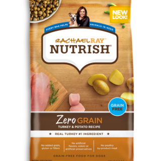 Rachael Ray Nutrish Zero Grain Natural Turkey & Potato Recipe Grain-Free Dry Dog Food 12.7kg