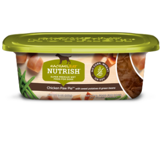 Rachael Ray Nutrish Natural Chicken Paw Pie Natural Case of 8 Wet Dog Food 227g