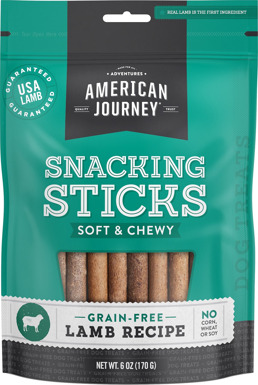 American Journey Lamb Recipe Grain Free Soft Chewy Snacking