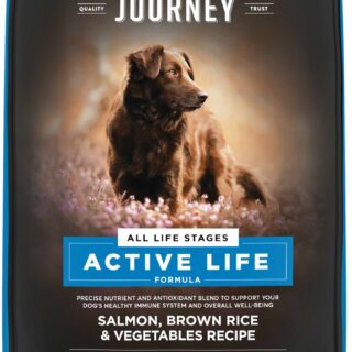 American Journey Active Life Formula Salmon, Brown Rice & Vegetables Recipe Dry Dog Food 12.7kg