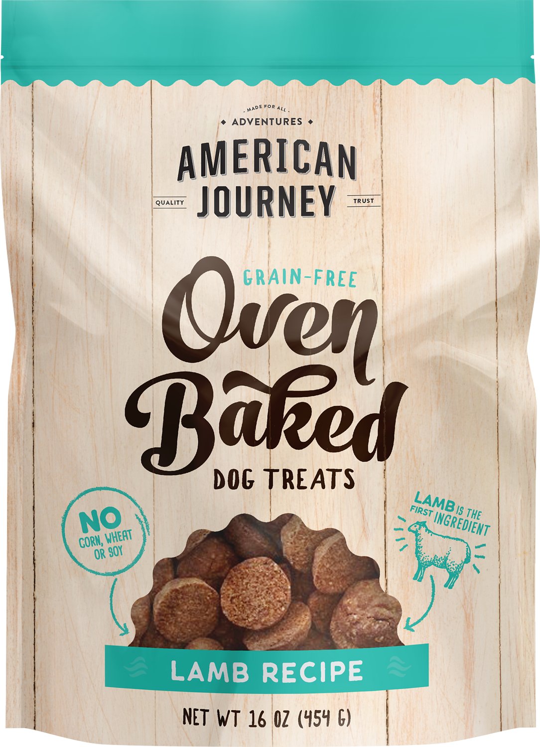 American Journey Lamb Recipe Grain Free Oven Baked Crunchy Biscuit