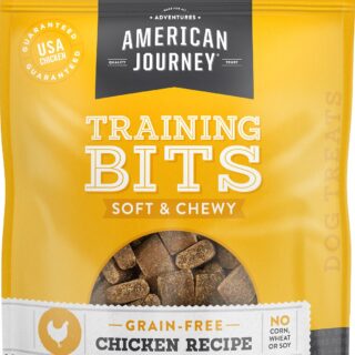 American Journey Chicken Recipe Grain-Free Soft & Chewy Training Bits Dog Treats 454g