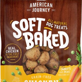 American Journey Chicken Recipe Grain-Free Soft-Baked Dog Treats 227g