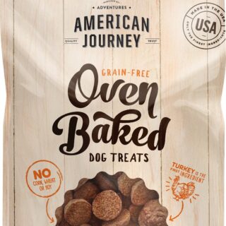 American Journey Turkey Recipe Grain Free Oven Baked Crunchy Biscuit Dog Treats 454g VETPLANETS NIGERIA ONLINE SHOP