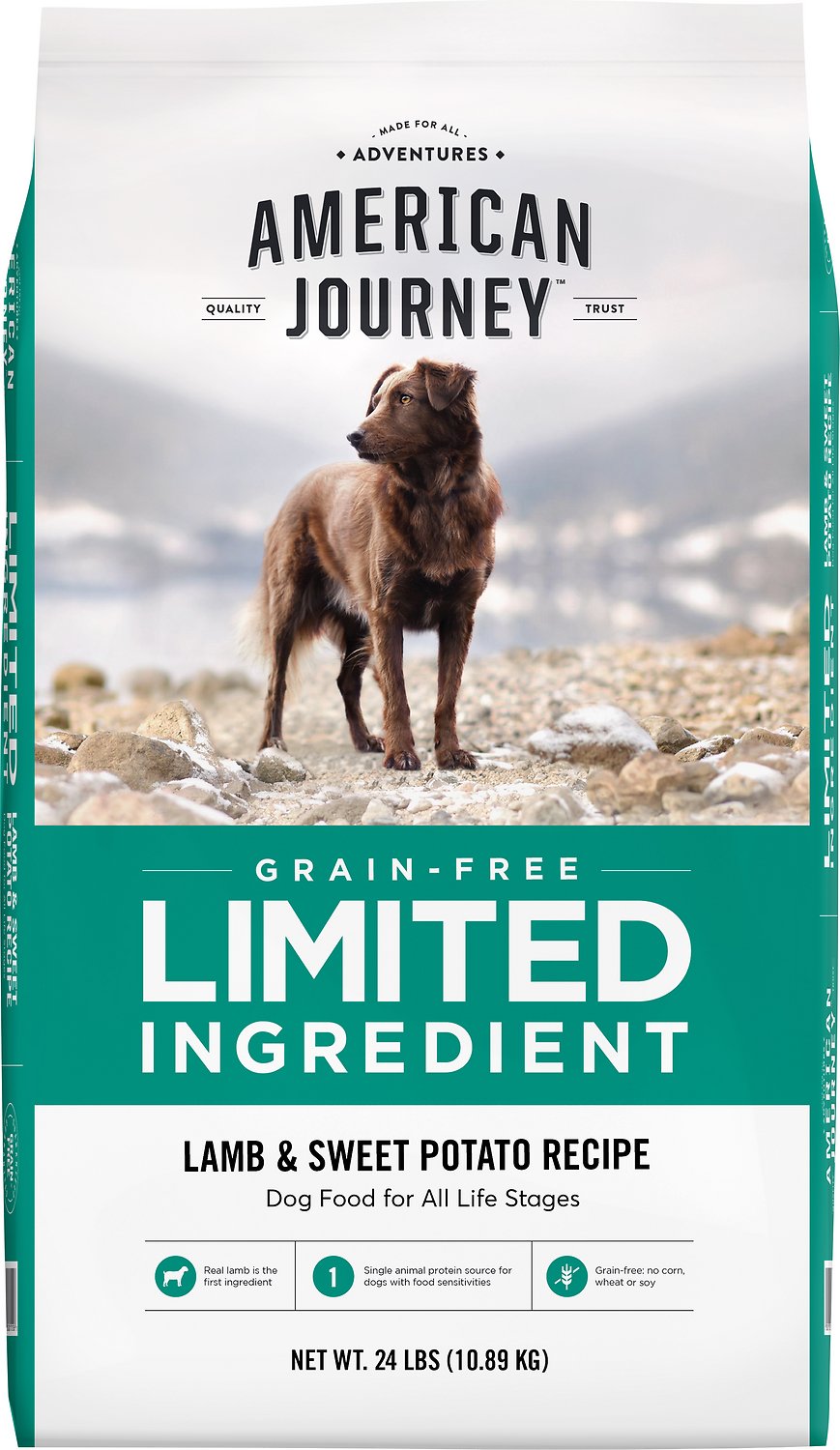 American Journey Limited Ingredient Lamb Sweet Potato Recipe