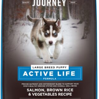 American Journey Active Life Formula Large Breed Puppy Salmon, Brown Rice & Vegetables Recipe Dry Dog Food 12.7kg