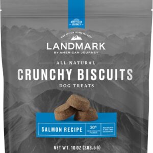 American Journey Landmark Salmon Recipe Grain-Free Crunchy Biscuits Dog Treats 283.5g