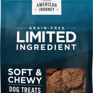 American Journey Limited Ingredient Grain-Free Salmon Recipe Soft & Chewy Dog Treats 453g