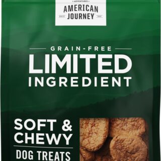 American Journey Limited Ingredient Grain-Free Duck Recipe Soft & Chewy Dog Treats 453g