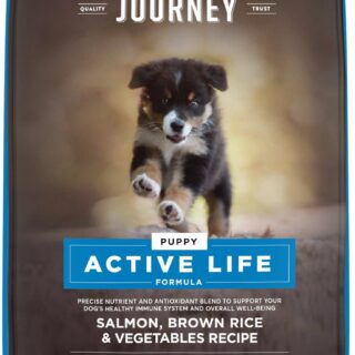 American Journey Active Life Formula Puppy Salmon, Brown Rice & Vegetables Recipe Dry Dog Food 12.7kg