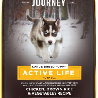 American Journey Active Life Formula Large Breed Puppy Chicken, Brown Rice & Vegetables Recipe Dry Dog Food 12.7kg