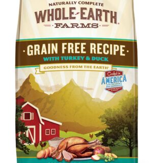 Whole Earth Farms Grain-Free Turkey & Duck Dry Dog Food 11.3kg