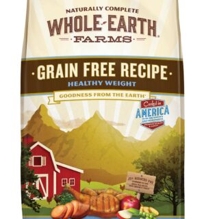 Whole Earth Farms Grain-Free Healthy Weight Dry Dog Food 11.3kg