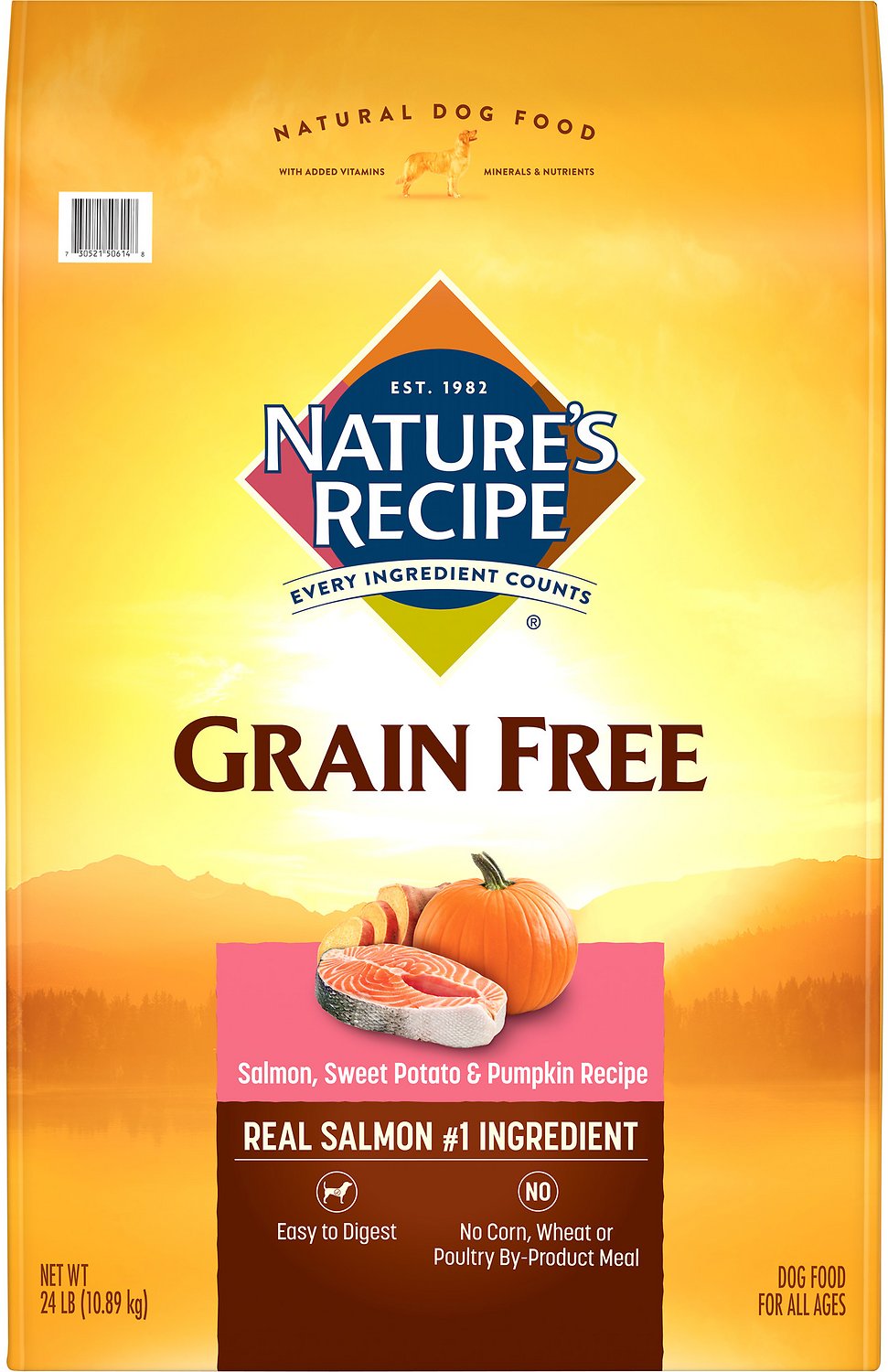 Nature s Recipe Grain Free Salmon Sweet Potato Pumpkin Recipe