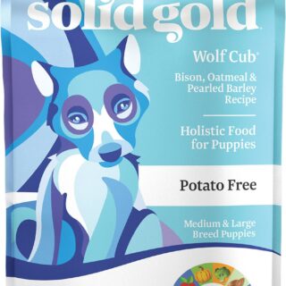 Solid Gold Wolf Cub Bison & Oatmeal Puppy Formula Dry Dog Food 10.9kg