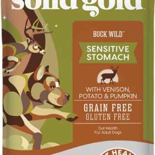 Solid Gold Buck Sensitive Stomach Grain-Free Wild Venison, Potato & Pumpkin Dry Dog Food 10.9kg