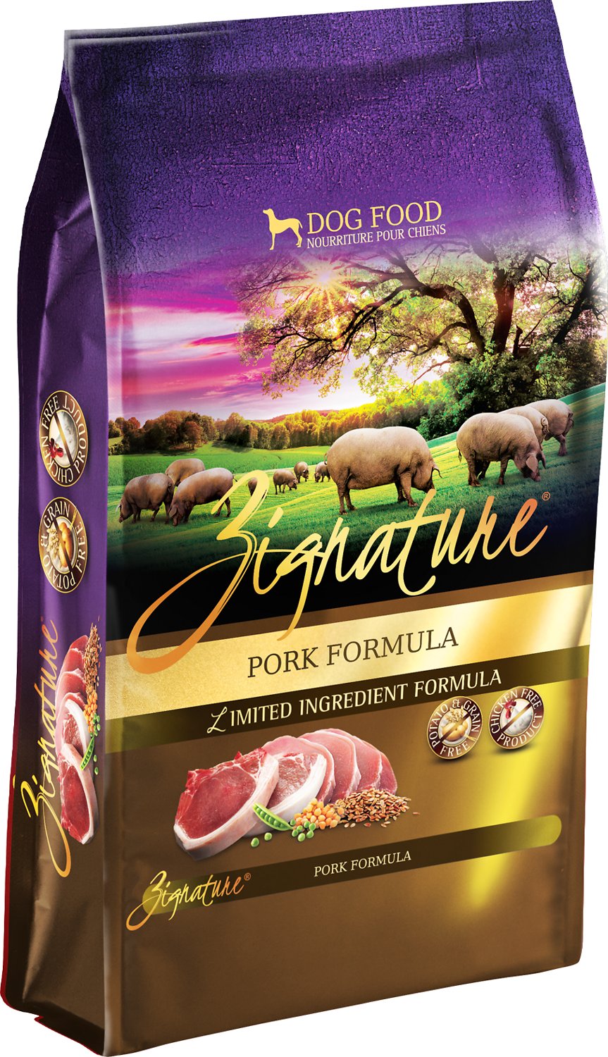 Zignature Pork Limited Ingredient Formula Grain Free Dry Dog Food 11 3kg