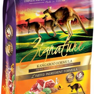 Zignature Kangaroo Formula Small Bites Dry Dog Food 5.7kg