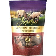 Zignature Grain-Free Venison Formula Ziggy Bars Biscuit Dog Treats 340g