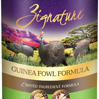 Zignature Guinea Fowl Limited Ingredient Formula Grain-Free Case of 12 Canned Dog Food 368g